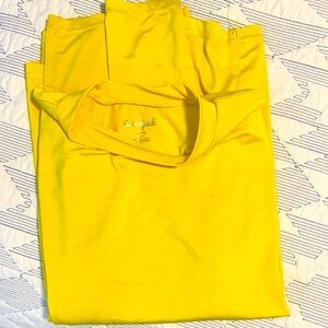 Cat and Jack Kids  Bright Yellow Rashguard